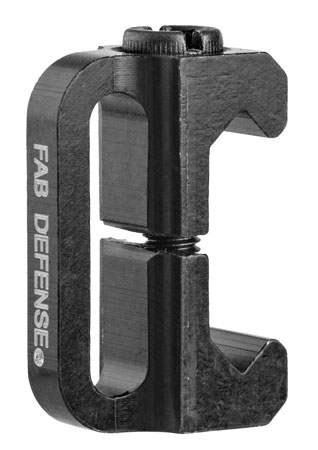 FAB Defense FXSLA SLA Sling Picatinny Attachment Accepts Slings Up To 1" Black Anodized CNC Machined 6061 Aluminum