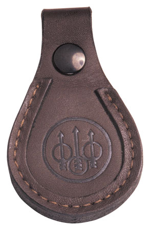 Beretta USA SL0100200085 Barrel Rest Toe Pad Leather Brown 4" x 2.5"