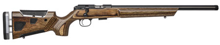 CZ-USA 02366 CZ 457 At-One Varmint SR Full Size 22 LR 5+1 24" Black Nitride Heavy Barrel Black Nitride Steel Receiver Wood Fixed Boyd's w/Adjustable Comb Stock Right Hand