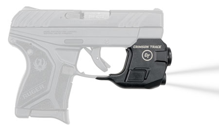 Crimson Trace 0183401 Lightguard  Polymer Ruger LCP II, 110 Lumens White LED, Trigger Guard Mount