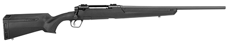 Savage Arms 57386 Axis II Compact Compact 6.5 Creedmoor 4+1 20" Matte Black Sporter Barrel, Matte Black Carbon Steel Receiver Drilled  &  Tapped, Matte Black Fixed Synthetic Stock, Right Hand