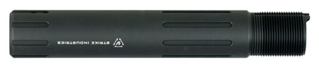 Strike ARCARPRESLICKBK Receiver Extension Tube  AR Pistol Platform Black Anodized Aluminum AR Carbine