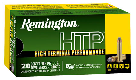 Remington Ammunition 22293 HTP  38Special 110gr Semi Jacketed Hollow Point 20 Per Box/25 Case