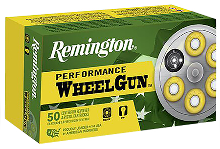 Remington Ammunition 22273 Performance WheelGun  38ShortColt 125gr Lead Round Nose 50 Per Box/10 Case