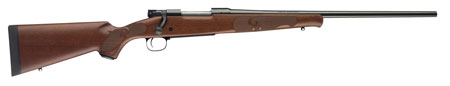 Winchester Guns 535201289 Model 70 Featherweight Compact 6.5 Creedmoor Caliber with 5+1 Capacity, 20" Barrel, Brushed Polish Blued Metal Finish  &  Satin Walnut Fixed Feather Checkered Stock Right Hand