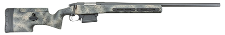 Bergara Rifles BPR2265PRCF Premier Ridgeback 6.5 PRC 7+1 26" Medium Palma Taper Barrel, Graphite Black Cerakote Steel Receiver, Woodland Camo Adjustable Cheekpiece Grayboe Ridgeback Stock, Right Hand