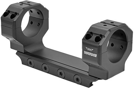 Warne 7817M Precision Mount Scope Mount/Ring Combo Black Anodized 30mm 0 MOA