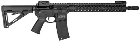 Smith  &  Wesson LE 311024 M & P15 Carbine TS 
Semi-Automatic 223 Remington/5.56 NATO 16" 30+1 Magpul MOE Black Stk Black