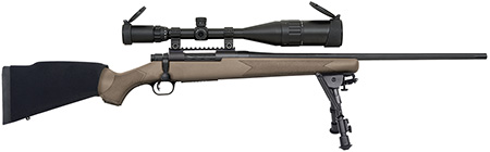 Mossberg 28019 Patriot Night Train 6.5 Creedmoor 5+1 24" Matte Blued Flat Dark Earth Right Hand 6-24x50mm Scope