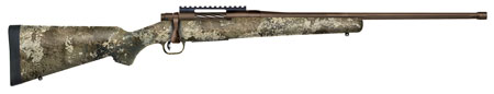 Mossberg 28044 Patriot Predator 243 Win 5+1 22" Patriot Brown Cerakote 4.49" Fluted Barrel Patriot Brown Cerakote Steel TrueTimber Strata Right Hand