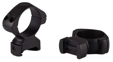 Konus 7400 Steel Rings  Matte Black 1"  High 0 MOA