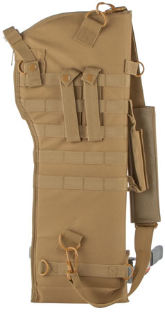 NcStar CVRSCB2919T VISM Scabbard w/ Tan Finish MOLLE Webbing D-Ring  &  Grommet for Drainage for Rifle/Carbine