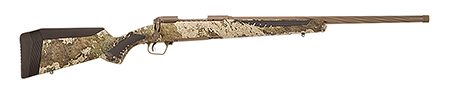 Savage Arms 57418 110 High Country 7mm Rem Mag 3+1 24", Midnight Bronze Cerakote, TrueTimber Strata Fixed AccuStock with AccuFit