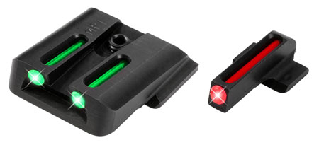TruGlo TG131MP1 Fiber-Optic  Red/Fiber Optic Front Sight-Green/Fiber Optic Rear Sight Smith  &  Wesson M & P EZ 380