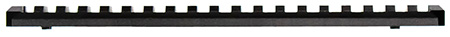Aim Sports KMRS3 15 Slot Picatinny Keymod Rail Section  Black Anodized