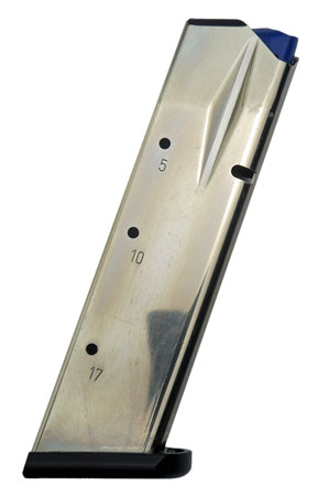 CZ-USA 11155 CZ 75  17rd 9mmLuger CZ Shadow 2/75 SP-01 Nickel Steel