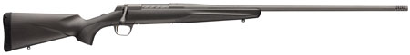 Browning 035459295 X-Bolt Pro Tungsten 30 Nosler 3+1 26" Barrel With Muzzle Brake, Spiral Fluted Bolt, Tungsten Gray Cerakote, Textured Grip Paneled Carbon Fiber Stock