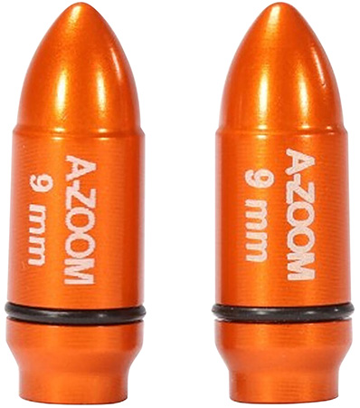 A-Zoom 17102 Pistol Striker Cap 9mm Luger 2Pack