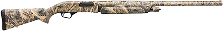 Winchester Repeating Arms 512290691 SXP Waterfowl Hunter Full Size 20 Gauge Pump 3" 4- 2.75" Shells 26" Overall Realtree Max-5 Steel Barrel, Aluminum Alloy Receiver, Fixed Synthetic Stock, Right Hand