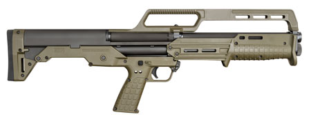 Kel-Tec KS7GRN KS7  12 Gauge Pump 3" 6+1 18.50" Black Steel Barrel, OD Green Receiver, OD Green Synthetic Stock, OD Green Polymer Grip