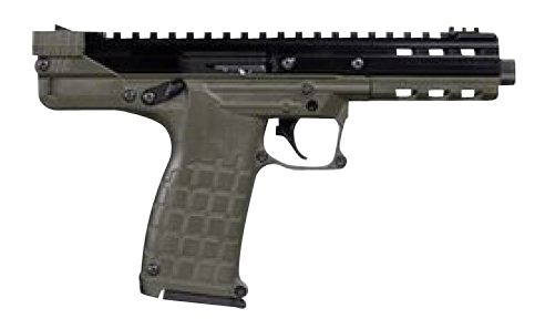 Kel-Tec CP33GRN CP33  22 LR 33+1 5.50" Black Ported/Threaded Barrel, Serrated/Optic Ready Slide, Green Polymer Frame w/M-LOK, Green Polymer Grip, Ambidextrous