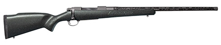 Nosler 47448 M48 Mountain Carbon 300 Win Mag 3+1 24" Carbon Fiber Wrapped Barrel, Tungsten Gray Cerakote Steel, Granite Green Mountain Hunter Stock
