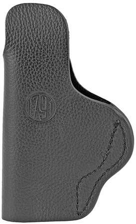1791 Gunleather SCH4NSBR SCH  IWB Size 04 Night Sky Black Leather Belt Clip Compatible w/Glock 17/S&W M & P Shield/Springfield XD Right Hand