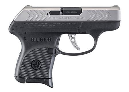 Ruger 3791 LCP  380 ACP 2.75" Barrel 6+1, High Performance Glass-Filled Nylon Grip Frame, Matte Stainless Through-Hardened Alloy Steel Slide, Aluminum Skeletonized Trigger