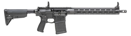 Springfield Armory STV916308B SAINT Victor 308 Win 20+1 16" Black Melonite Barrel Black Hard Coat Anodized Rec Black Adjustable Bravo Mod 0 SopMod Stock Black Bravo Mod 3 Grip Right Hand