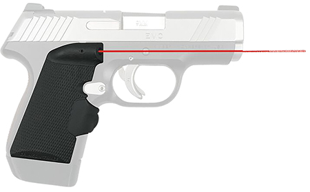 Crimson Trace 0185101 Lasergrips  Fits Kimber EVO SP/TLE/Raptor, Red Laser Black Polymer