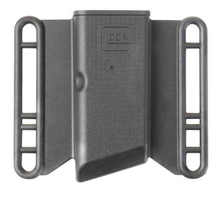 Glock MP033612 Mag Pouch  OWB Black Polymer, Belt Slide Mount Up To 2.25" Wide, Fits Glock 42 Magazines Only