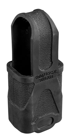 Magpul MAG003-BLK Original Magpul  Made of Rubber w/ Black Finish for 9mm Subgun Mags/ 3 Per Pack