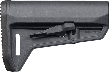 Magpul MAG626-GRY MOE SL-K Carbine Stock Stealth Gray Synthetic for AR-15, M16, M4 with Mil-Spec Tube (Tube Not Included)