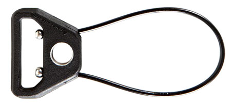 Blue Force Gear UWLPBP275BK UWL  Black 2.75" Push Button Nylon/Stainless Steel