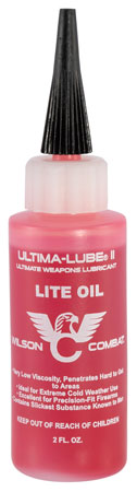 Wilson Combat 6212 Ultima-Lube II Lite Oil Against Wear 2 oz Squeeze Bottle