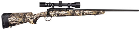 Savage Arms 57546 Axis XP 350 Legend 4+1 18", Matte Black Barrel/Rec, Mossy Oak Break-Up Country Synthetic Stock, Includes Weaver 3-9x40mm Scope