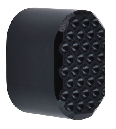 Phase 5 Weapon Systems PMRBLKDIMPLED Dimpled Mag Release  6061-T6 Aluminum Black Anodized