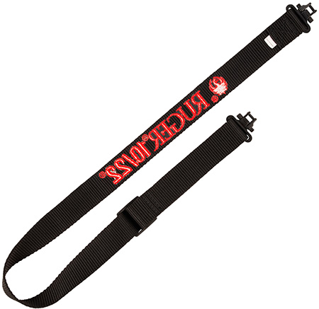 Ruger 27838 10/22  Black/Red Webbing 22-40" OAL Adjustable Rifle