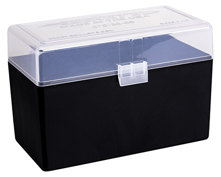 Berry's 91023 Ammo Box  270Win/30-06Springfield Clear/Black Polypropylene 50rd