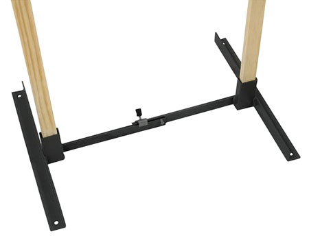 Birchwood Casey 49018 Target Stand  Adjustable Black Metal 13"-25" Standing