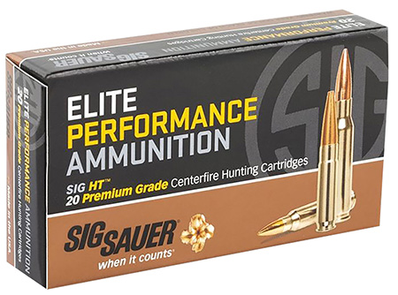 Sig Sauer E270H120 Elite Copper Hunting  270Win 130gr Copper Solid 20 Per Box/10 Case