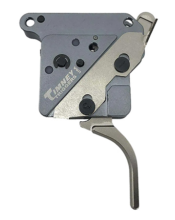 Timney Triggers THEHITST16 Hit Trigger  Straight Trigger with 8 oz Draw Weight  &  Nickel Finish for Remington 700 Right