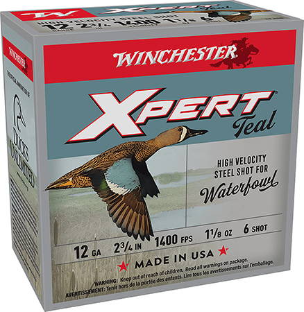 Winchester Ammo WEX12H6 Super X Xpert High Velocity 12Gauge 2.75" 1 1/8oz 6Shot 25 Per Box/10 Case