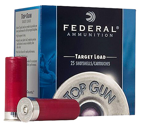 Federal TG1218 Top Gun  12Gauge 2.75" 1oz 8Shot 25 Per Box/10 Case