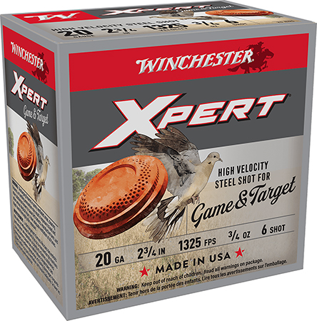 Winchester Ammo WE20GT6 Super X Xpert High Velocity 20Gauge 2.75" 3/4oz 6Shot 25 Per Box/10 Case