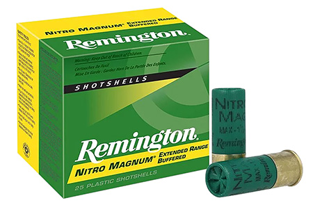 Remington Ammunition 20376 Nitro Magnum  12Gauge 3" 1 5/8oz 6Shot 25 Per Box/10 Case