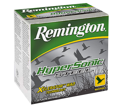 Remington Ammunition 26825 HyperSonic Steel 20Gauge 3" 7/8oz 4Shot 25 Per Box/10 Case
