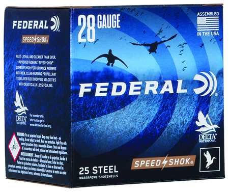 Federal WF2836 Speed-Shok  28Gauge 2.75" 5/8oz 6Shot 25 Per Box/10 Case