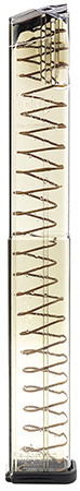 ETS Group GLK1840 Pistol Mags  40rd Extended 9mm Luger Compatible w/ Glock 17/18/19/26/34/45 Clear Polymer