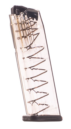 ETS Group SW9MP17 Pistol Mags  Clear Detachable 17rd 9mm Luger for S&W M & P (Except Shield Variant)